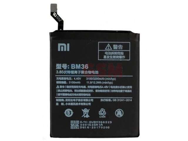 Acumulator Xiaomi BM36 original pentru Xiaomi Mi 5s