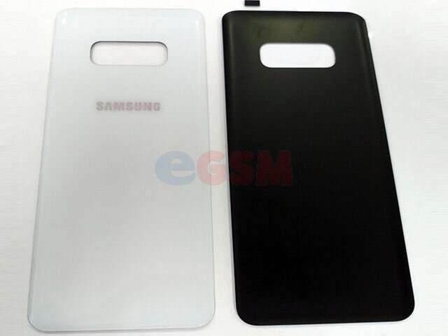Capac baterie Samsung SM-G970F Galaxy S10E alb DIN STICLA