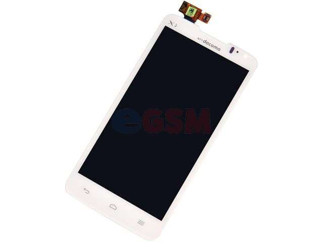 Display cu touchscreen Huawei U9510E, Ascend D1 Quad XL alb