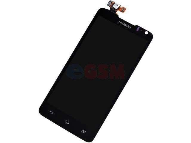 Display cu touchscreen Huawei U9510E, Ascend D1 Quad XL negru
