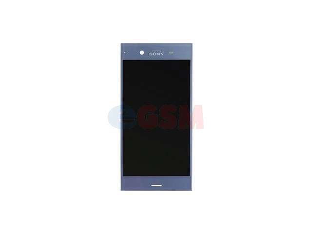 Display cu touchscreen Sony Xperia XZ1, F8341, F8342 albastru